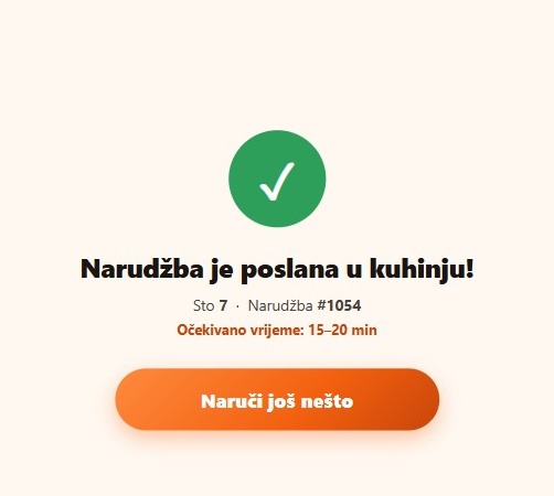Narudžba poslana